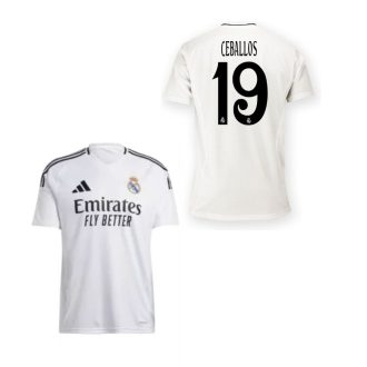   Real Madrid mez felső Adidas HOME gyerek 2024-25 - CEBALLOS 19