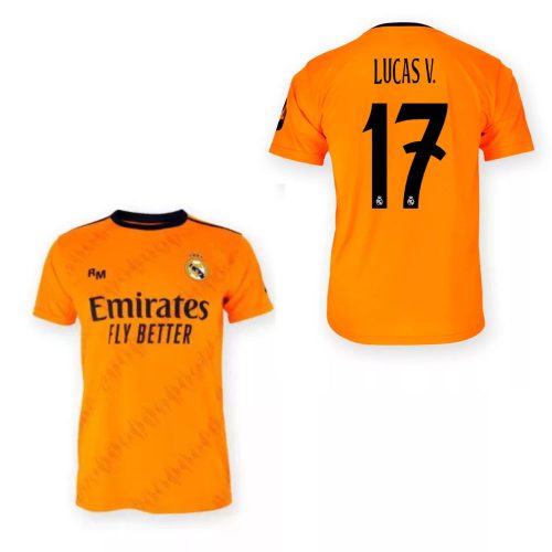 Real Madrid mez felső felnőtt Szurkolói AWAY 2024-25 - LUCAS V. 17