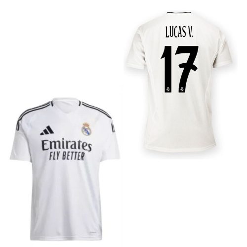 Real Madrid mez felső Adidas HOME felnőtt 2024-25 - LUCAS V. 17