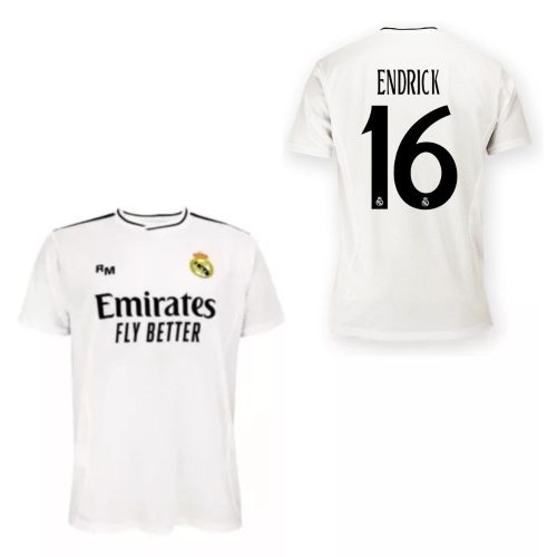Real Madrid mez felső felnőtt Szurkolói HOME 2024-25 - ENDRICK 16