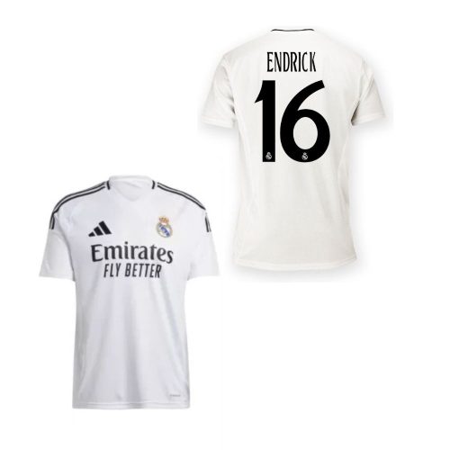 Real Madrid mez felső Adidas HOME gyerek 2024-25 - ENDRICK 16
