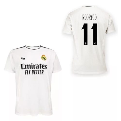 Real Madrid mez felső felnőtt Szurkolói HOME 2024-25 - RODRYGO 11