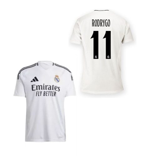Real Madrid mez felső Adidas HOME gyerek 2024-25 - RODRYGO 11