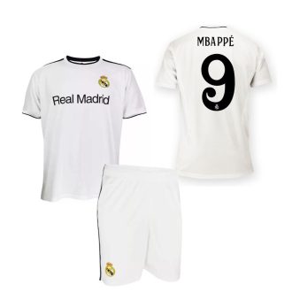 Real Madrid mez garnitúra gyerek fehér - MBAPPÉ 9