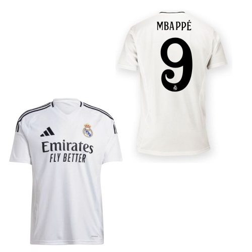 Real Madrid mez felső Adidas HOME felnőtt 2024-25 - MBAPPÉ 9