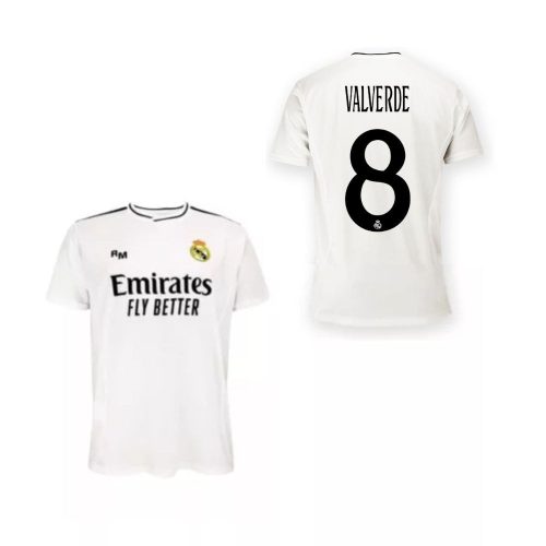 Real Madrid mez felső gyerek Szurkolói HOME 2024-25 - VALVERDE 8