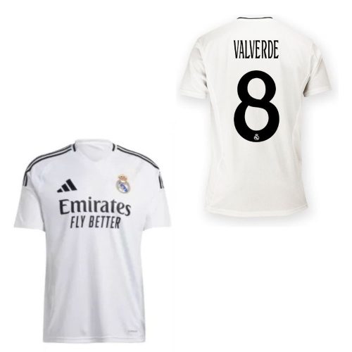 Real Madrid mez felső Adidas HOME felnőtt 2024-25 - VALVERDE 8