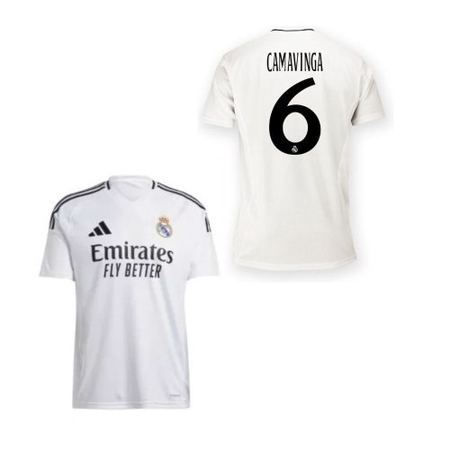 Real Madrid mez felső Adidas HOME gyerek 2024-25 - CAMAVINGA 6