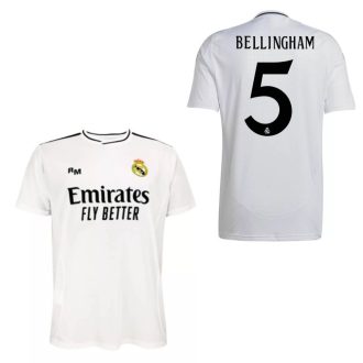  Real Madrid mez felső gyerek Szurkolói HOME 2024-25 - BELLINGHAM 5
