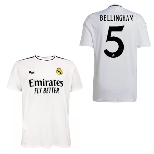 Real Madrid mez felső felnőtt Szurkolói HOME 2024-25 - BELLINGHAM 5