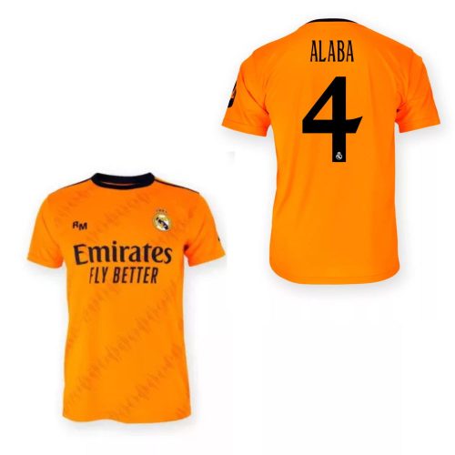 Real Madrid mez felső felnőtt Szurkolói AWAY 2024-25 - ALABA 4