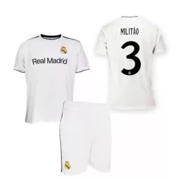 Real Madrid mez garnitúra gyerek fehér - MILITÃO 3