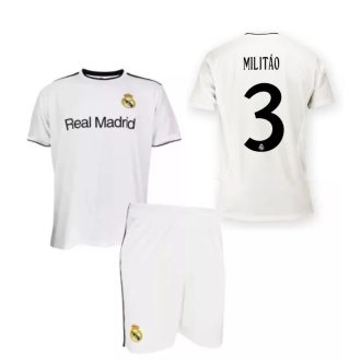 Real Madrid mez garnitúra gyerek fehér - MILITÃO 3