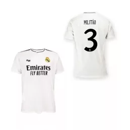   Real Madrid mez felső gyerek Szurkolói HOME 2024-25 - MILITÃO 3
