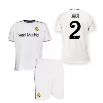 Real Madrid mez garnitúra gyerek fehér - CARVAJAL 2