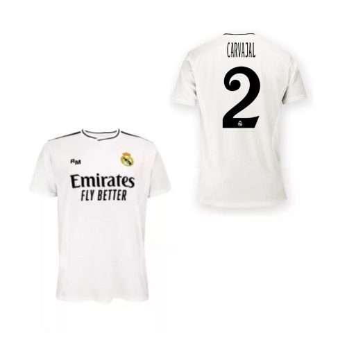 Real Madrid mez felső felnőtt Szurkolói HOME 2024-25 - CARVAJAL 2