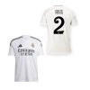 Real Madrid mez felső Adidas HOME gyerek 2024-25 - CARVAJAL 2