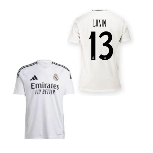 Real Madrid mez felső Adidas HOME gyerek 2024-25 - LUNIN 13
