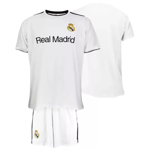 Real Madrid mez garnitúra gyerek fehér - COURTOIS 1