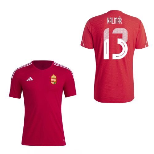 Magyarország mez felső szurkolói Adidas piros felnőtt - KALMÁR 13