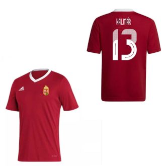   Magyarország mez felső szurkolói Adidas piros felnőtt - KALMÁR 13
