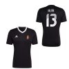 Magyarország mez felső szurkolói Adidas felnőtt fekete - KALMÁR 13