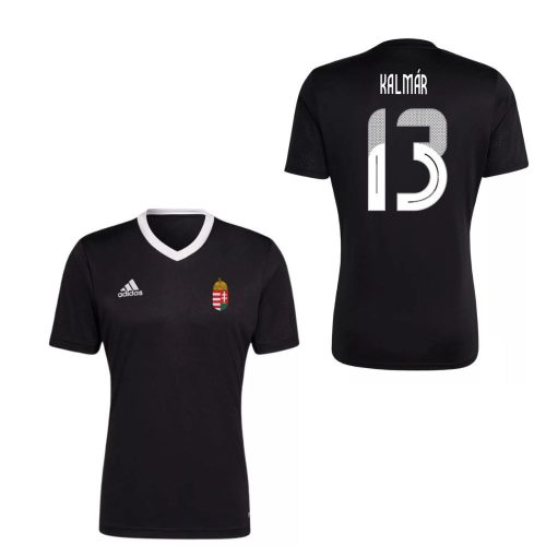 Magyarország mez felső szurkolói Adidas felnőtt fekete - KALMÁR 13