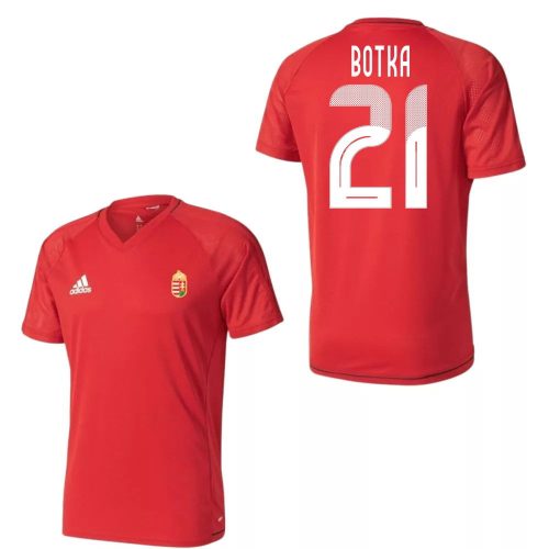 Magyarország mez felső szurkolói Adidas piros T17 felnőtt - BOTKA 21