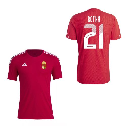 Magyarország mez felső szurkolói Adidas piros felnőtt - BOTKA 21