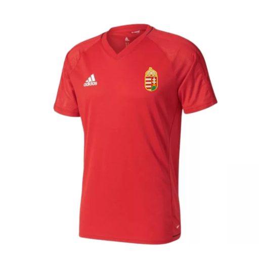 Magyarország mez felső szurkolói Adidas piros T17 felnőtt - VANCSA 0