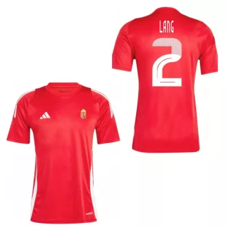   Magyarország mez felső szurkolói Adidas T24 piros felnőtt - LANG 2
