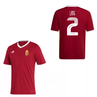   Magyarország mez felső szurkolói Adidas piros felnőtt - LANG 2