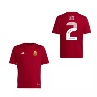   Magyarország mez felső szurkolói Adidas gyerek kerek nyak piros - LANG 2