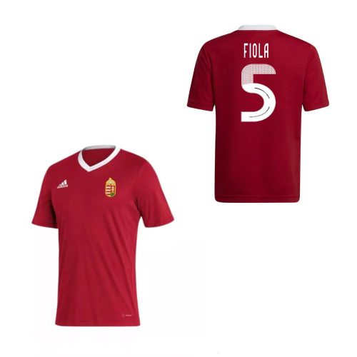 Magyarország mez felső szurkolói Adidas piros gyerek - FIOLA 5