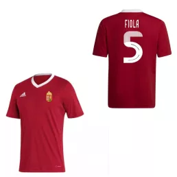   Magyarország mez felső szurkolói Adidas piros felnőtt - FIOLA 5