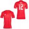 Magyarország mez felső szurkolói Adidas T24 piros felnőtt - DIBUSZ 12