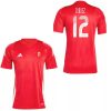 Magyarország mez felső szurkolói Adidas T24 piros felnőtt - DIBUSZ 12