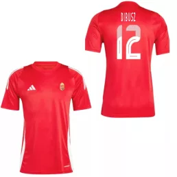   Magyarország mez felső szurkolói Adidas T24 piros felnőtt - DIBUSZ 12