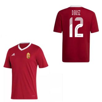   Magyarország mez felső szurkolói Adidas piros felnőtt - DIBUSZ 12