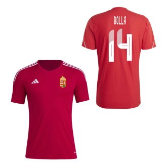   Magyarország mez felső szurkolói Adidas piros felnőtt - BOLLA 14