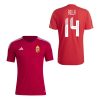 Magyarország mez felső szurkolói Adidas piros felnőtt - BOLLA 14