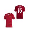 Magyarország mez felső szurkolói Adidas piros gyerek - GAZDAG 16