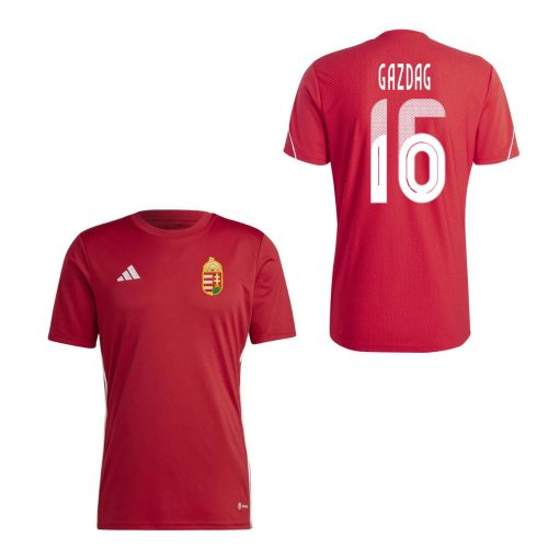 Magyarország mez felső szurkolói Adidas piros felnőtt K - GAZDAG 16