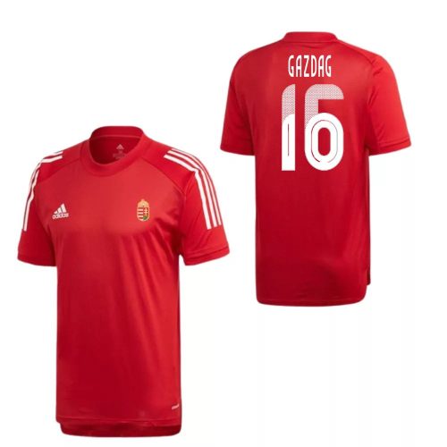Magyarország mez felső szurkolói Adidas piros felnőtt CON - GAZDAG 16