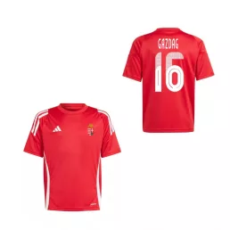   Magyarország mez felső szurkolói Adidas gyerek piros T24 - GAZDAG 16