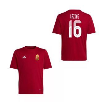   Magyarország mez felső szurkolói Adidas gyerek kerek nyak piros - GAZDAG 16
