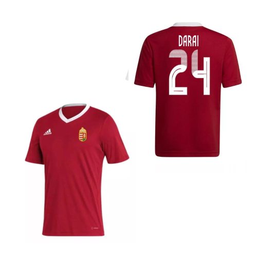 Magyarország mez felső szurkolói Adidas piros gyerek - DARDAI 24