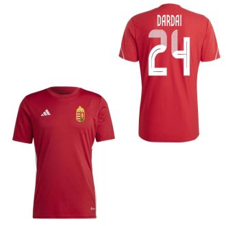   Magyarország mez felső szurkolói Adidas piros felnőtt K - DARDAI 24