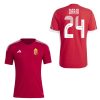 Magyarország mez felső szurkolói Adidas piros felnőtt - DARDAI 24