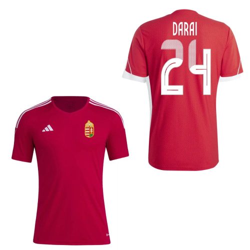 Magyarország mez felső szurkolói Adidas piros felnőtt - DARDAI 24